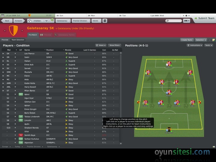 Football Manager 2010 - G�r�nt� 2