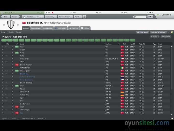 Football Manager 2010 - G�r�nt� 4