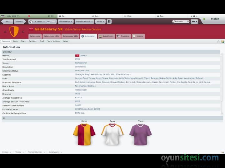 Football Manager 2010 - G�r�nt� 8
