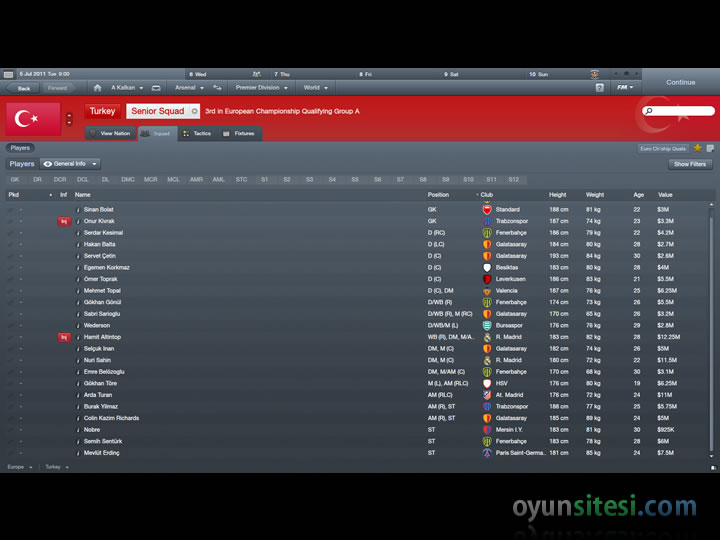 Football Manager 2012 - G�r�nt� 10