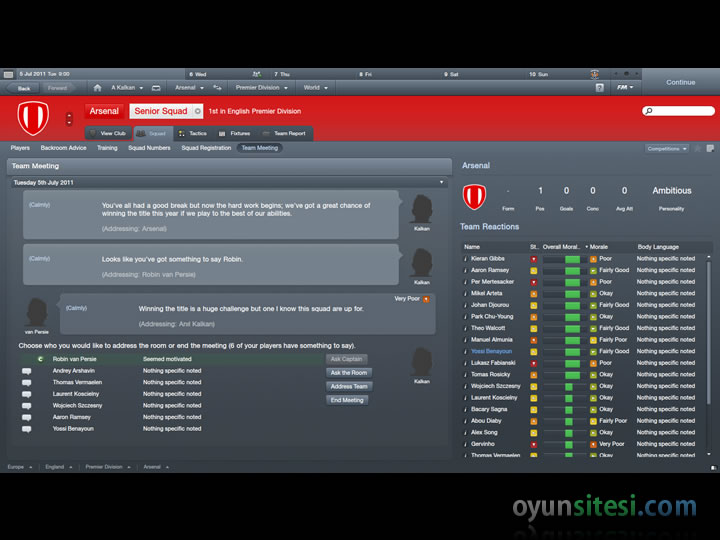 Football Manager 2012 - G�r�nt� 11