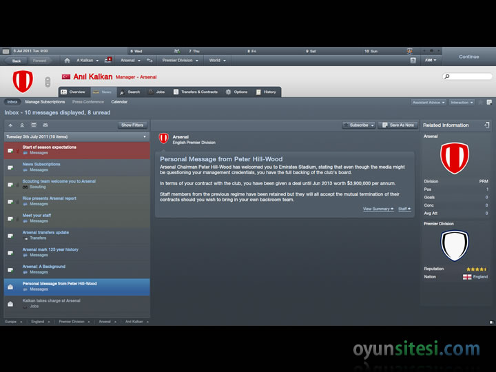 Football Manager 2012 - G�r�nt� 7